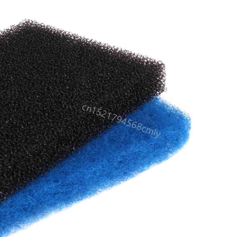 2-Pack Aquarium Replacement Media Cut To Fit Biochemical Sponge Foam Pad 6XDE