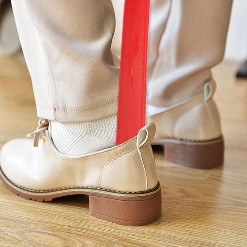 42.5CM Plastic Extra Long Shoehorn Hotel Household Shoe Wearer Shoes Lifter Lazy Does Not Bend Shoe Draw Helper Shoe Horn