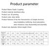 High-quality Durable Flexible Coupling- D19l25 3x3 MM/3x4 MM Coupling
