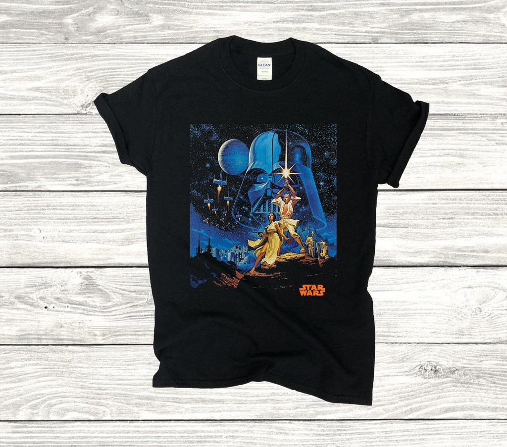 Star Wars 'A New Hope Men's Tshirt Size USA Unisex