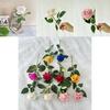 Classic Romantic Rose Handcraft Artificial Flowers For Wedding Party And Home Decoration
