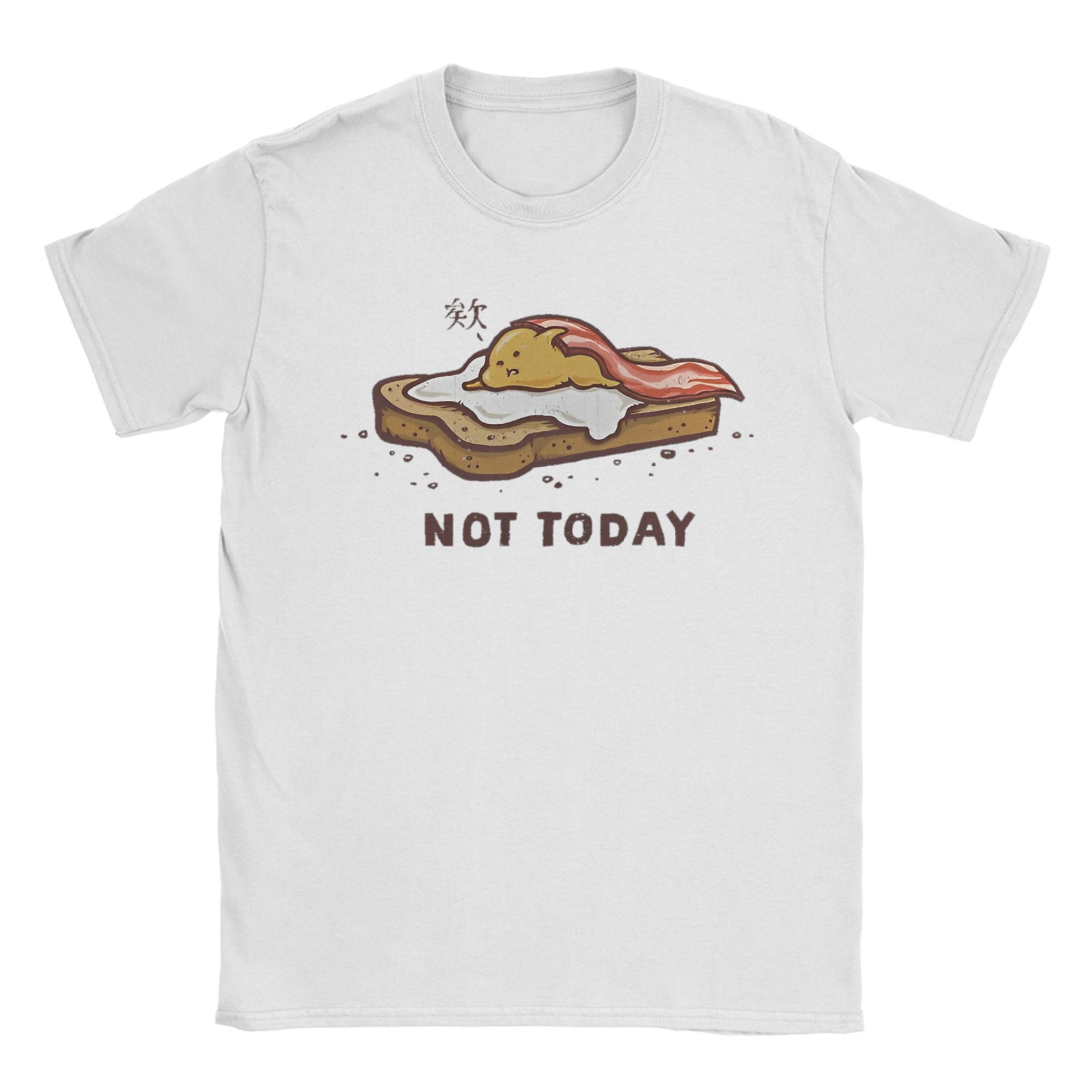

Casual Gudetama Your Deserve a Nap T-Shirt Men s Round Neck Short Sleeve Clothes Cotton Summer Top Tee 4XL