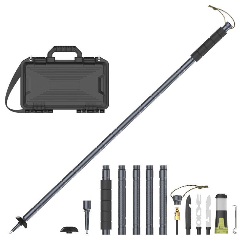 Portable Folding Multi-functional Hiking Pole Set