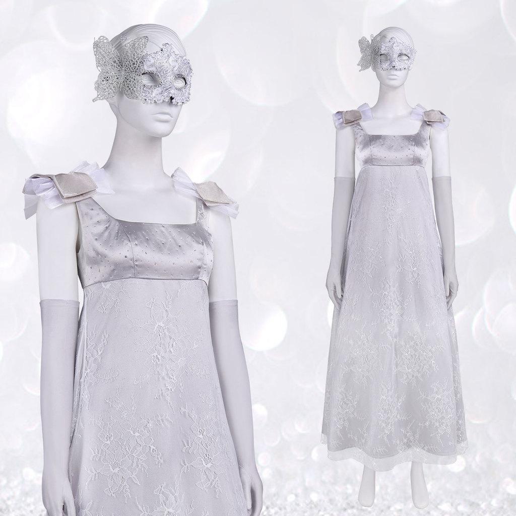 Regency Tee Party Cosplay Kleid Langes Gewand Aus Polyesterstoff Für Bühne Und Anime-Veranstaltungen