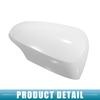 ABSOPRO Rearview Mirror Cover Cap, Right Door Mirror Cover, Compatible with Toyota Prius C 2012-2018, ABS Plastic, White