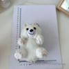 Xiaohongshu Cute Plush Samoyed Keychain Doll - Ideal Healing Birthday Gift for Girls