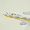 Display Model 747 Alloy Metal Aircraft Model Royal Brunei Airlines B747 With Aircraft Stand 16cm 1:400 Scale Aeroplane Model Pla