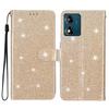Bling Flash Leather Protect Case For Moto G04 G05 G13 G14 G15 G22 G23 G24 G31 G35 G41 G52 G53 G62 G73 G75 G84 G85 Wallet Cover