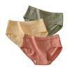 3Pcs/Set Cotton Sports Underwear Women Sexy Seamless Panties Low-Waist Solid Briefs Female High Stretch Breathable Soft Lingerie