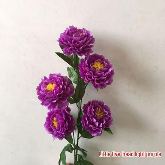 Peony Silk Flower: Large, Single-Head Tabletop/Floor Decoration