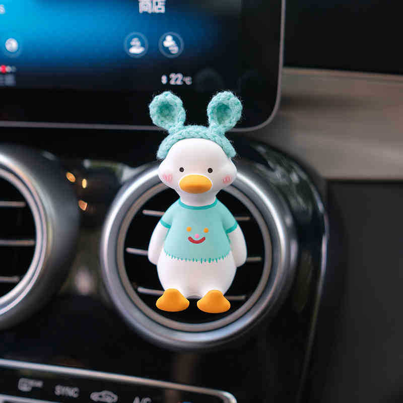 Car Accessories Internet Celebrity Duck Car Aromatherapy Perfume Car Console Decoration Supplies Girls