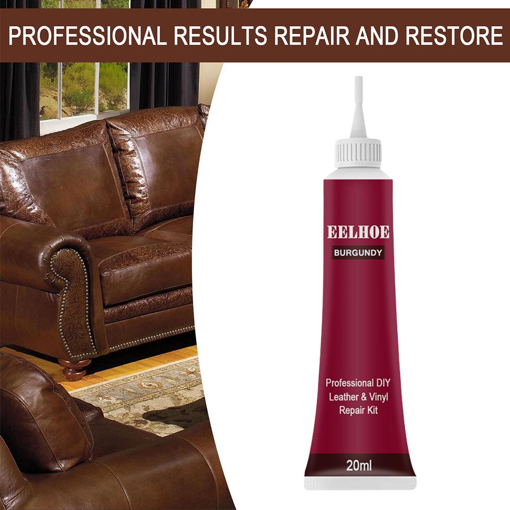 20ml Car Seat Leather Refurbish Cream Repair Paste Restore Lustre Sofa Leather Repair Gel Car Interior Repair Scratches