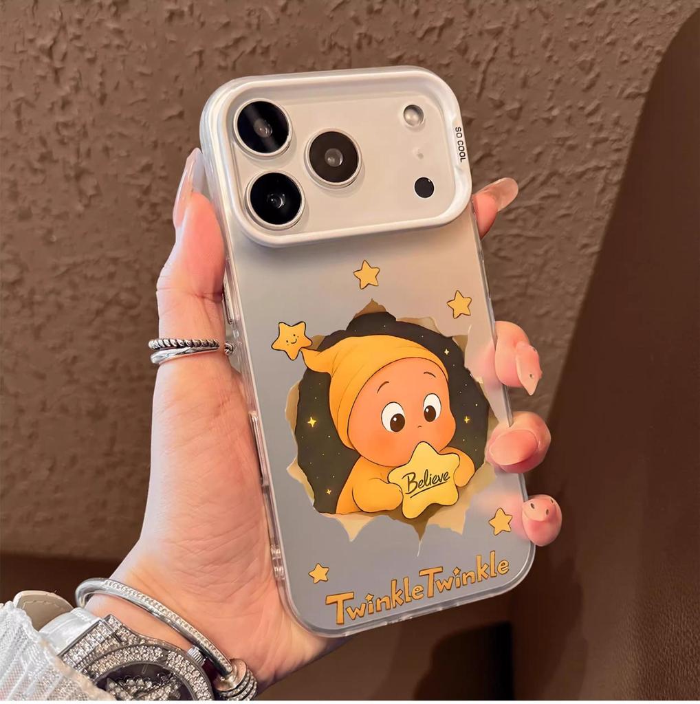 Star People Case for Apple 17 Air, 15 Pro Max, 16E, 14 Plus & 13 with High-End Feel – Cute Design