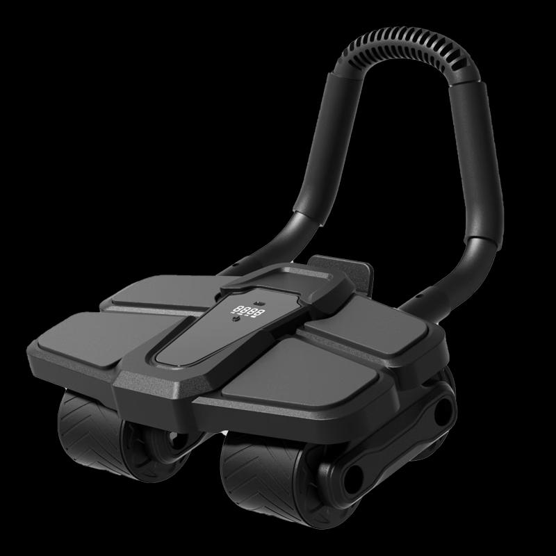 Yottoy Automatic Rebound Four-Wheel Ab Roller