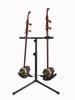 Erhu, Zhongruan, Pipa, and Rawap Floor Stands; Multi-Instrument Racks for Sanxian and More.