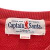 CAPTAIN SANTA made in Japan Long sleeve sweat trainer M Red Men's Used