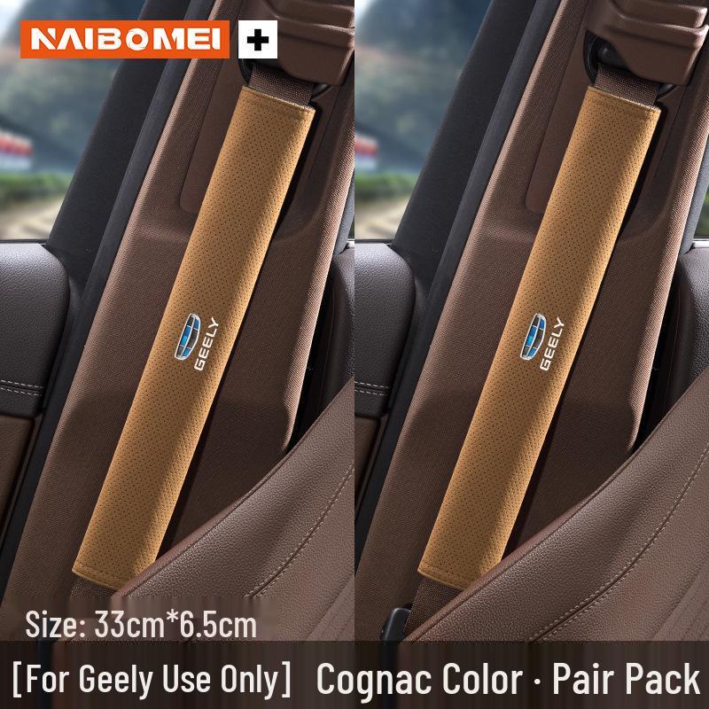 Geely Car Seat Belt Shoulder Pad for Emgrand, Xingyue, Binyue, Xingrui, Vision, Geometry Models