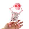 Dancing Skull Wind-up Dancing Skeleton Toy Plastic Spring Clockwork Toy  Kids Toddlers
