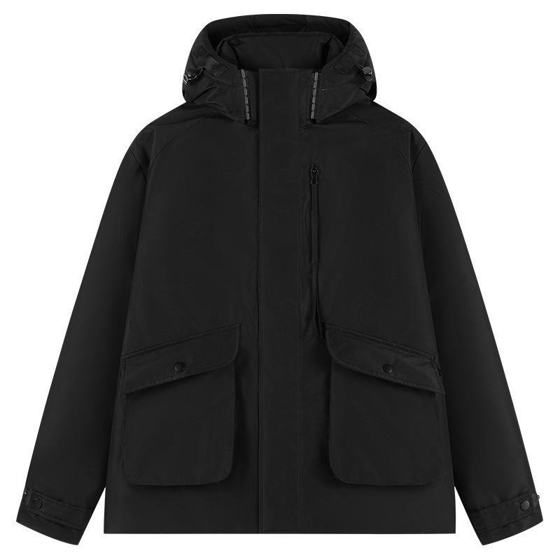 Couple tooling down padded jacket men's trend padded jacket new winter short trend loose thickened down padded jacket women