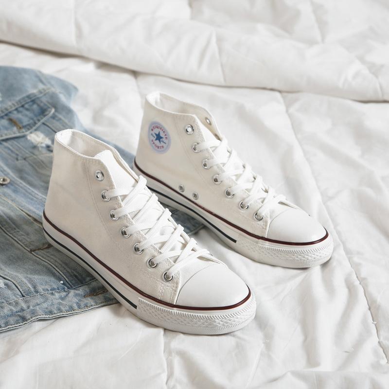 Classic High-top Canvas Shoes for Men and Women, Couples, Students, Versatile Casual Shoes, Single Shoes