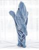 Shark-themed Sleeping Bags, Adult Hoodies, Flannel Loungewear, One-piece Pajamas, and Blankets