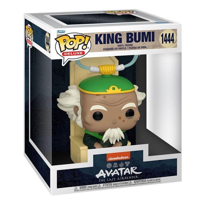 Funko - Avatar, le dernier maître de l'air - Figurine POP! Deluxe King Bumi 9 cm