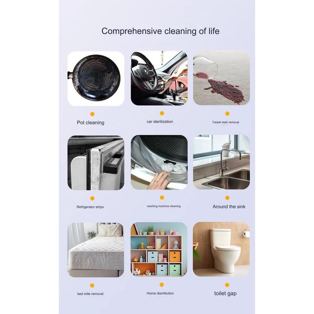 Multifunktions-Hochdruckdampfreiniger – Ideal für Dunstabzugshauben, Badezimmer und Klimaanlagen