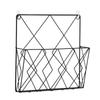 Modern Metal Wrought Iron Wall Shelf Home Bedroom Study Wall