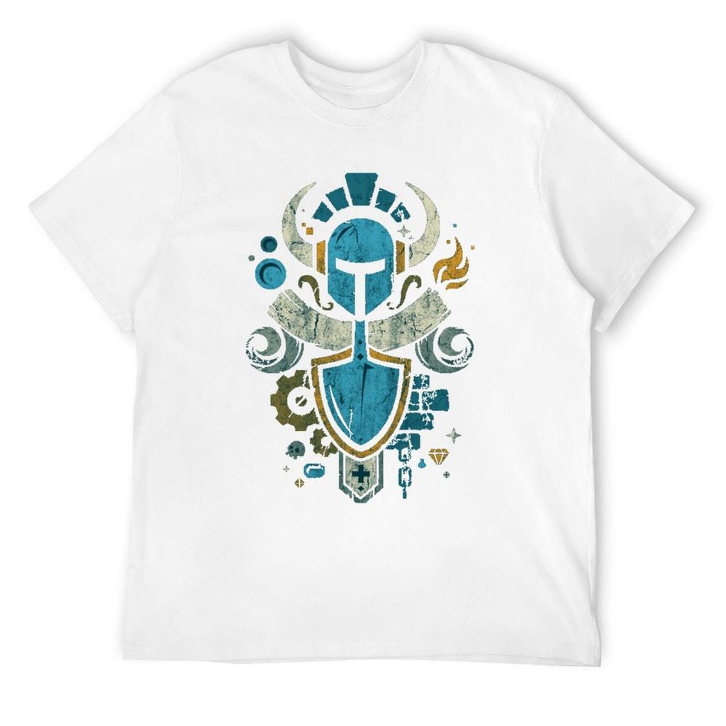 Shovel Knight Shovelry Emblem Crest T-Shirt Tops Vintage Kleidung Heavyweights Jungen Animal Print schwarze T-Shirts für Männer