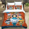 3D Octonauts Bedding Sets, Duvet Covers and Pillowcases, Bedroom Decor, Children's Gifts, Adult Single/double Beds.