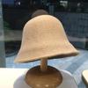 WTEMPO Spring Fall Winter Knitted Bucket Hats Women Solid Color Casual Woolen Hats Versatile Shopping Travel Hats