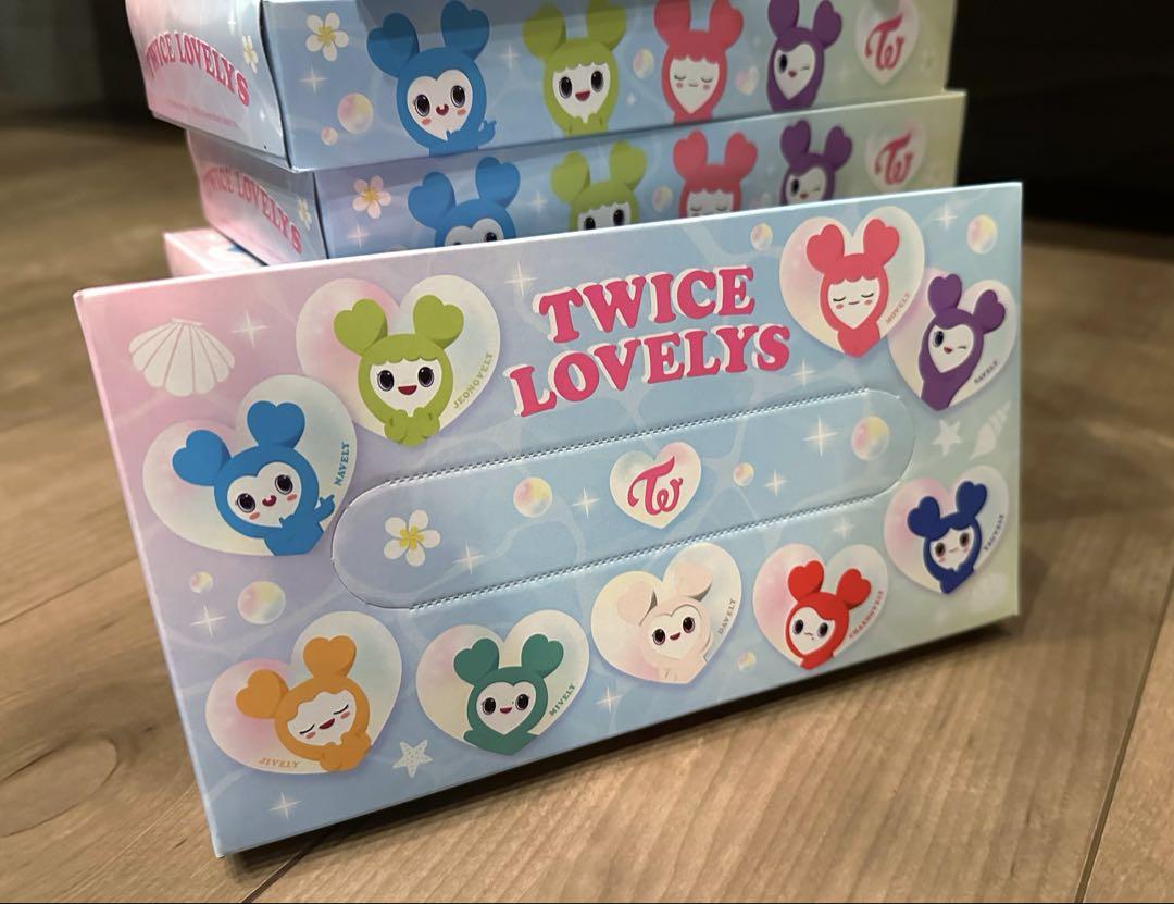 

[USED] GiGO TWICE Collaboration Tissue Boxes (10 Boxes) Crane Game