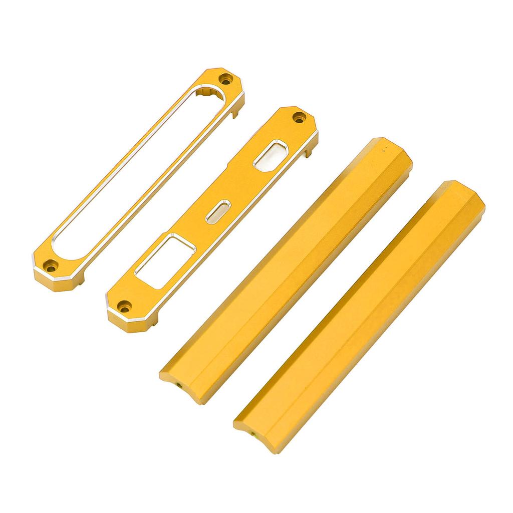 RC Car Transmitter Bracket Aluminium Alloy Radio Receiver Battery Bracket Protector Frame Holder