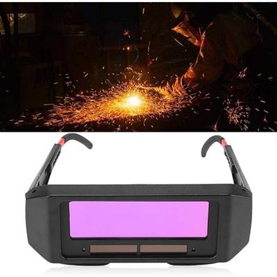 1pcs Welding Glasses, Solar Auto Darkening Welding Goggles,protective Safety Welding Helmet,anti-fog and Anti-glare,with Adjustable Shoulder Strap