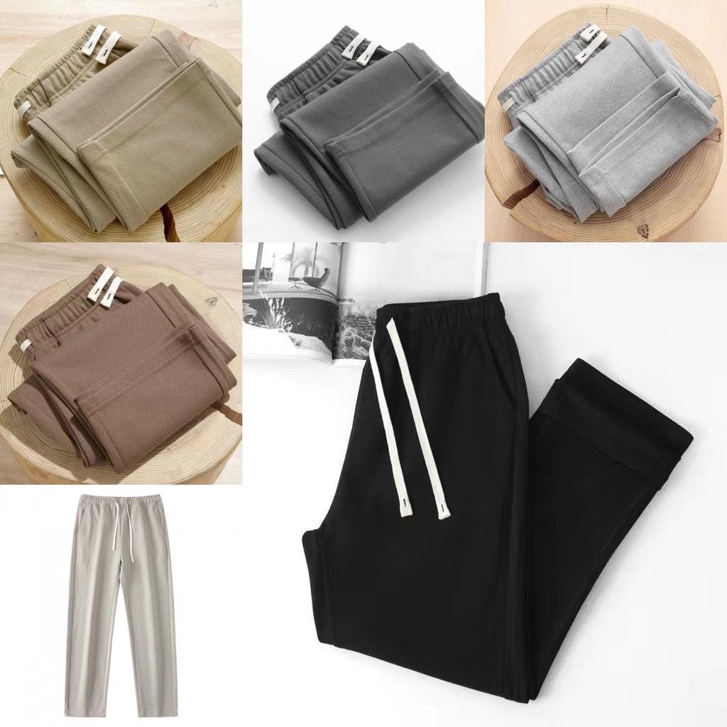 Mens Loose Fit Casual Pants With Micro Elastic For Autumn Comfort
