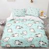Cartoon Animal Cat Duvet Cover 3D Large Print Double Size Quilt Cover Bedding Set Single Set