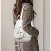 Washed Leather Backpack Literary Soft Leather Small Backpack