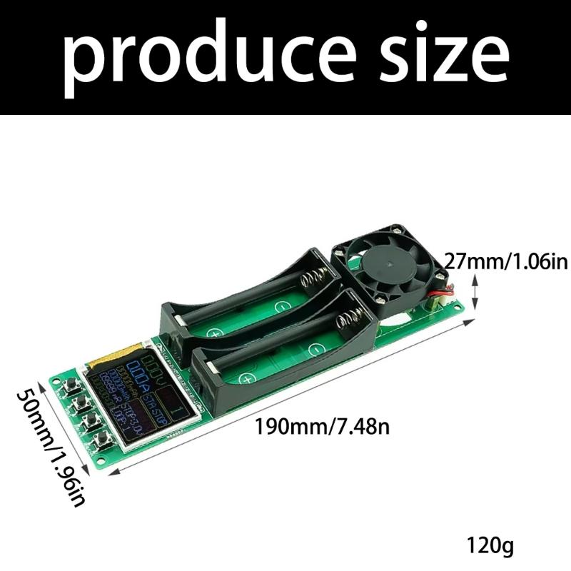 Professional Double Channel Battery Capacity Tester Automatic Cycling Mode Internal Resistance Measurement