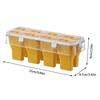 Silicone Ice Pop Molds Reusable 8 Grid Ice Popsicle Maker Ice Pop Maker Easy Release Ice Pop Molds For Homemade Treats