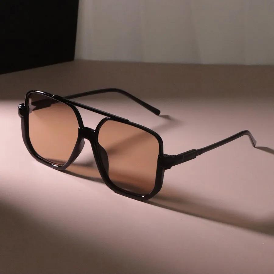 

Классические квадратные дизайнерские солнцезащитные очки для женщин и мужчин, большая оправа, зеркальные солнцезащитные очки для женщин и мужчин, модный бренд Oculos De Sol other