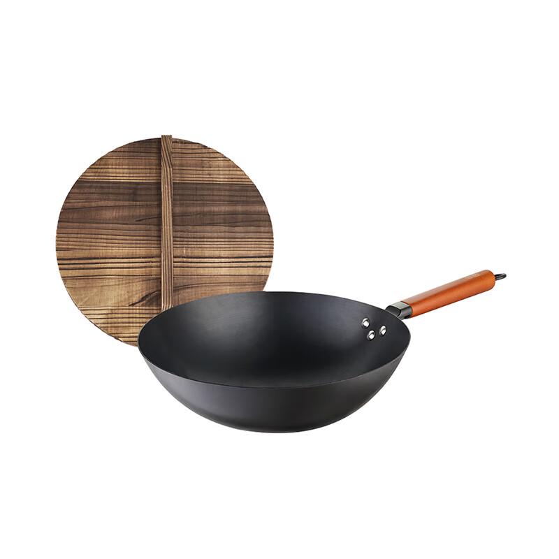Baizao Handgeschmiedeter Gusseisen-Wok
