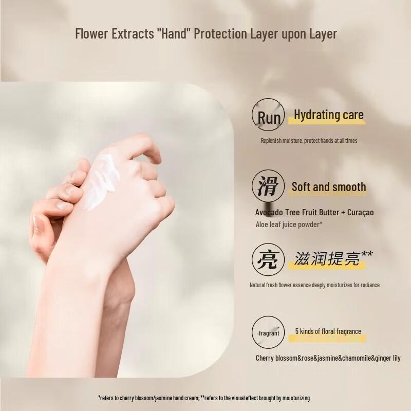 KUSTIE Cherry Blossom Moisturizing Hand Cream