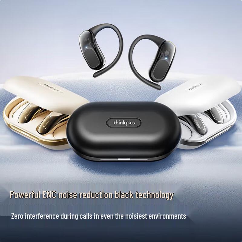 Lenovo LK7 Wireless Bluetooth Ear-hook Headphones