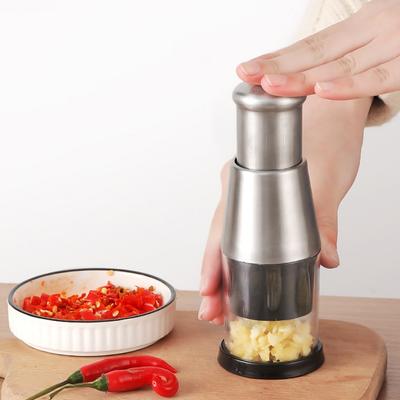 Concasor pentru presă de usturoi din oțel inoxidabil 304 Gadget de bucătărie pentru gătit legume Storcator de ghimbir Mașină de tocat ghimbir de mână Instrumente