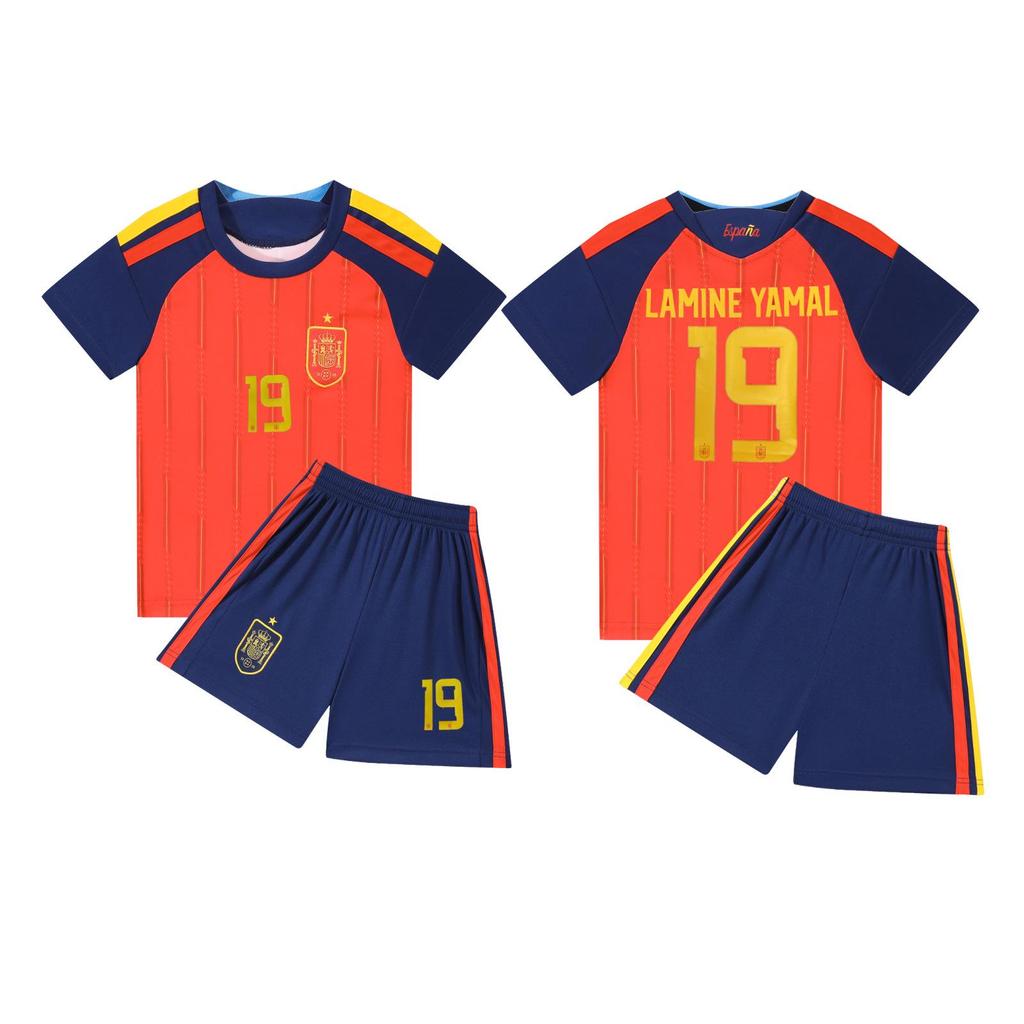 Ronaldo No. 7 & Neymar No. 10 Football Uniform Set for Primary School Students