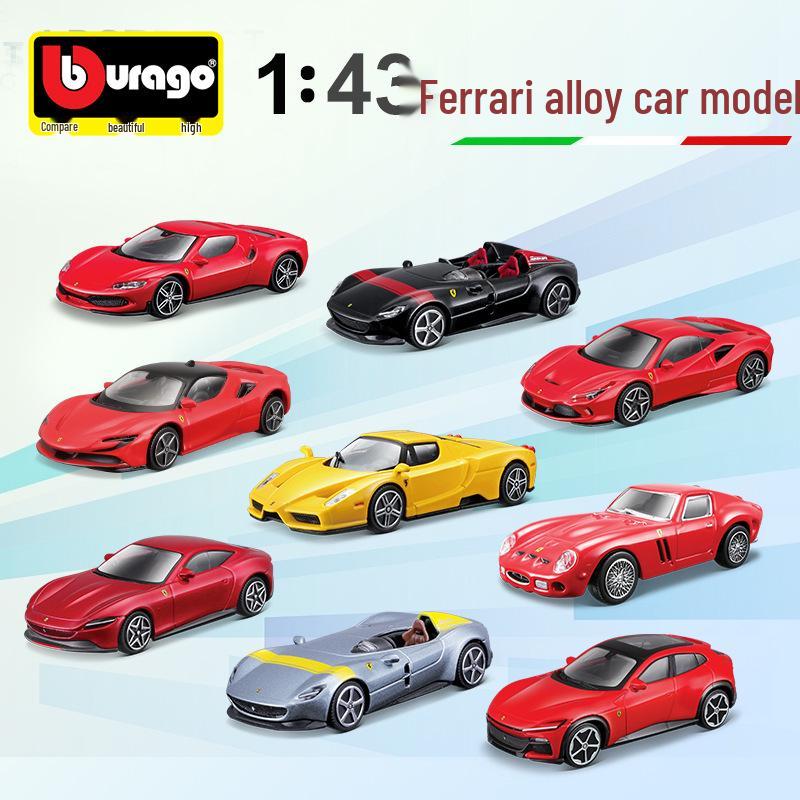 

Bimego Ferrari 1:43 Металлическая Модель Машины Коллекция Украшений Игрушка
