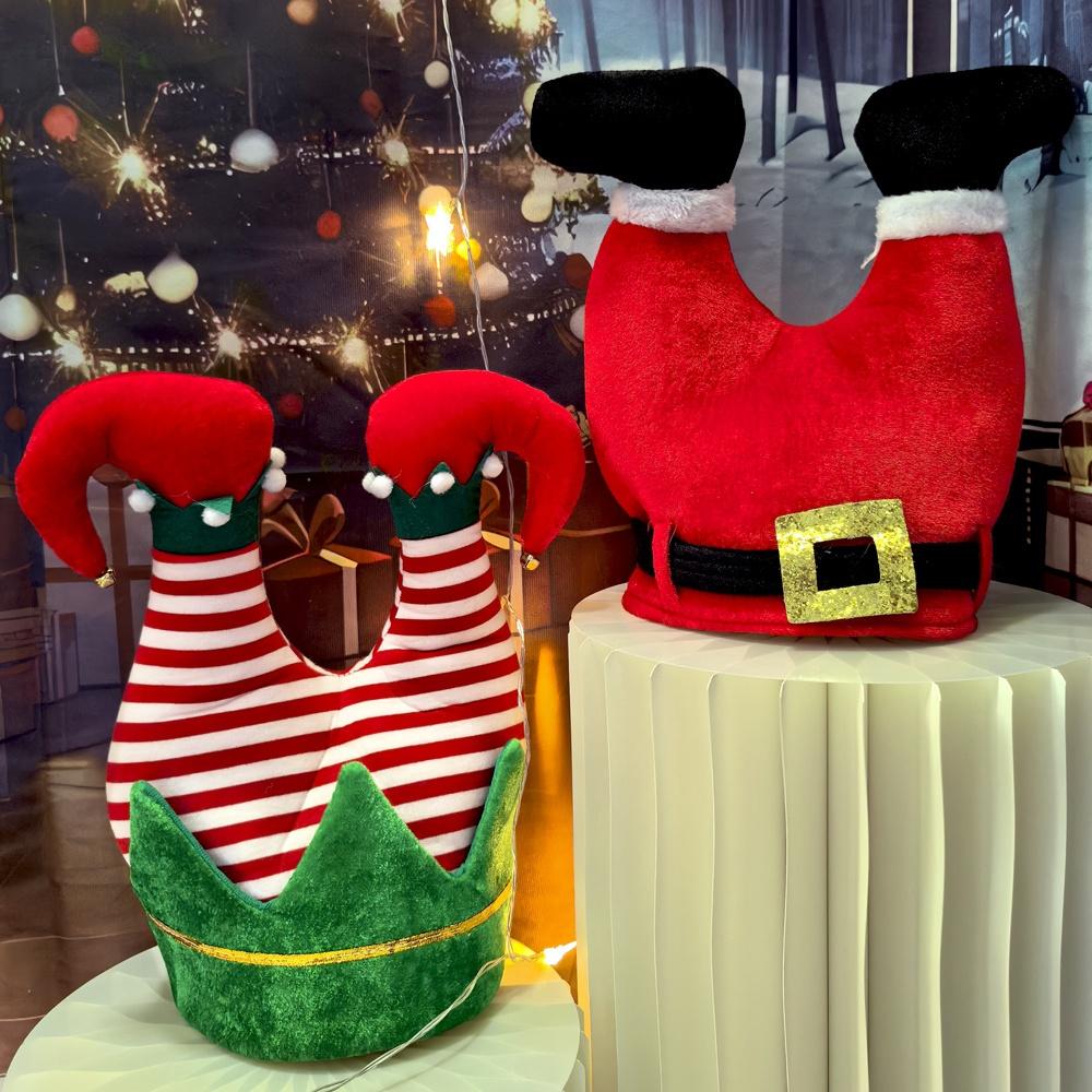 Christmas Party Hats,Christmas Decorations,Christmas Hats,Pants, Hats,Elf Hats,Party Supplies, Gifts,Christmas Tree Decorations,