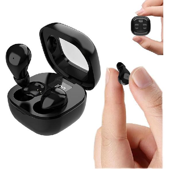 Wireless Smallest Invisible Earbuds For Sleep Ultra Small Hidden Earphones Ear Buds For Small Ear Bluetooth Mini Invisible Sleep Noise Cancelling