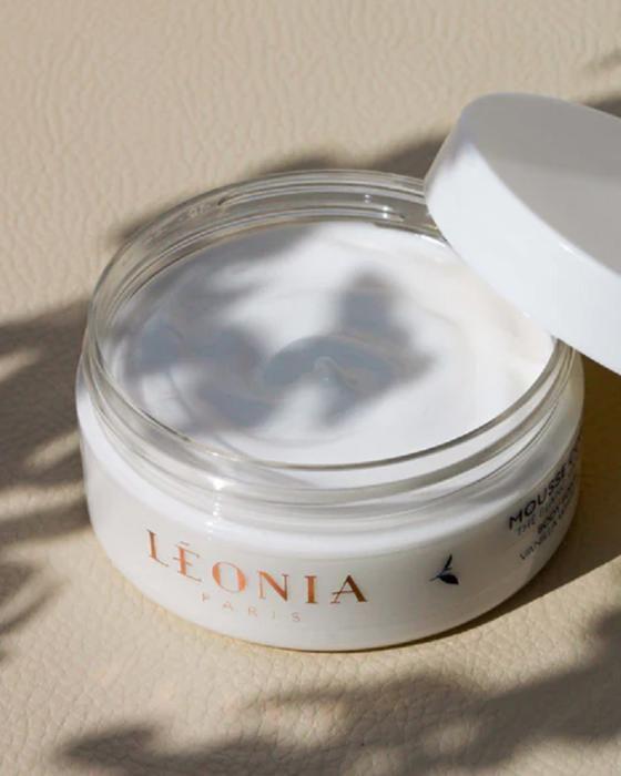 LEONIA - Mousse Corps Thé Blanc Vanillé 75mL Hydratant & Apaisant