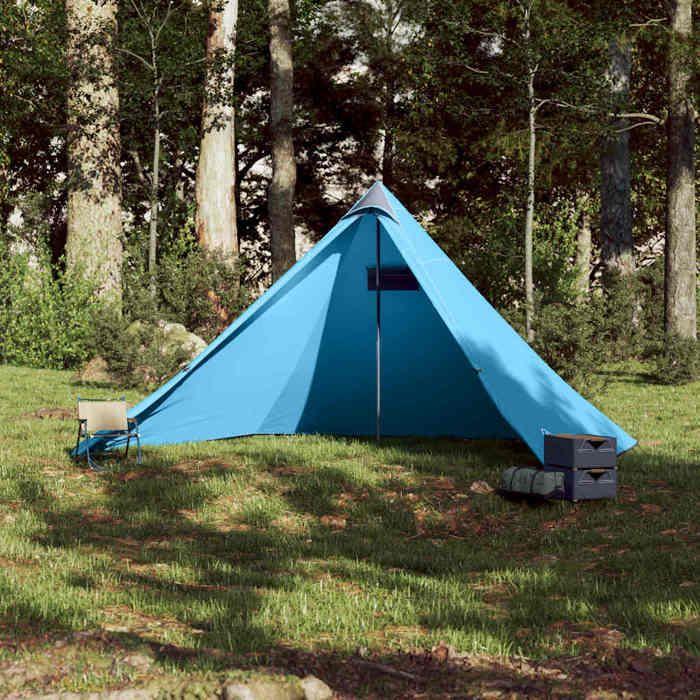 VidaXL Tente familiale tipi 7 personnes bleu imperméable, tente, abri de camping, abri de jardin, tente de camping, abri 94711
